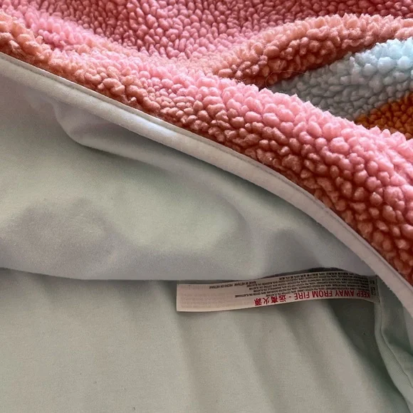 Free People Movement  Cropped Oversized Fleece Pullover Sherpa Size XS - Picture 9 of 12